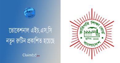 HSC Technical Routine 2024 । স্থগিতকৃত এইচএসসি কারিগরী পুননির্ধারিত সময়সূচি দেখুন