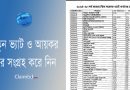 New VAT Source TAX Rate 2024-2025 । সরকারি অফিসের চলতি অর্থ বছরের ভ্যাট ও আয়কর হার দেখুন